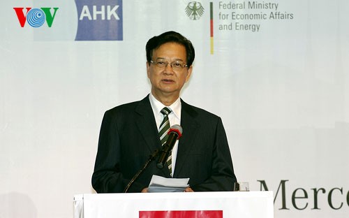 Thủ tướng Nguyễn Tấn Dũng dự Hội nghị doanh nghiệp Đức khu vực châu Á-Thái Bình Dương  - ảnh 1